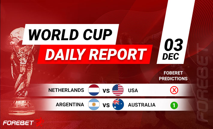 World Cup Round-Up (Day 14) – Netherlands Knock Out USA Before Argentina Eliminate Australia