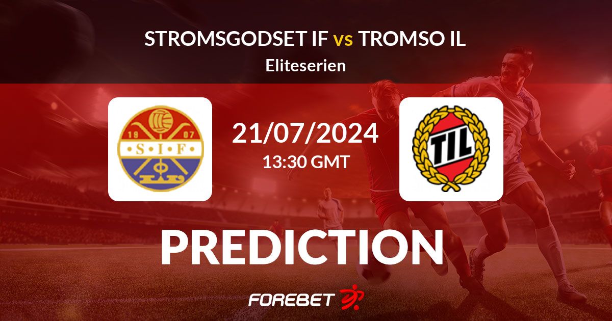 Stromsgodset IF Vs Tromso IL Prediction, Stats, H2H - 21 Jul 2024