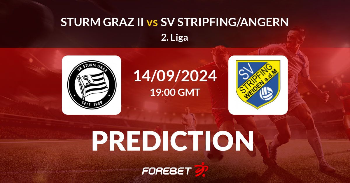 Sturm Graz II - SV Stripfing/Angern Predicciones De Fútbol, Estadística ...