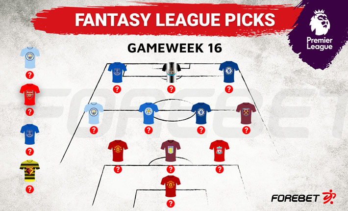 Fantasy Premier League – Top Picks for FPL Gameweek 16