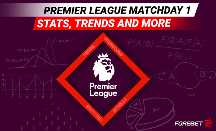 Premier League Matchday 1 Insight: Stats, Trends and More