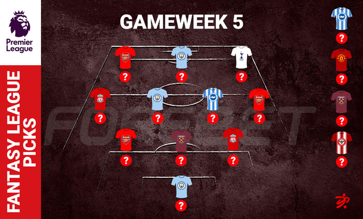 Fantasy Premier League – FPL Picks, Best Players and More for Gameweek 5