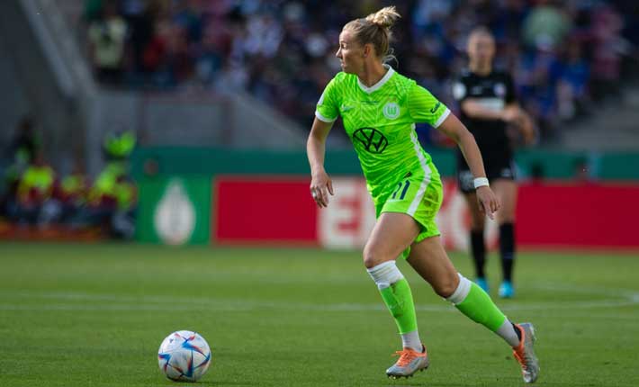 Wolfsburg set to clinch Women’s Champions League semi-final spot at expense of PSG