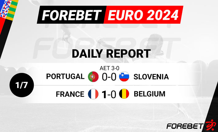 EURO 2024 Match Report: France Edges Belgium, Portugal Triumphs Over Slovenia in Penalty Shootout